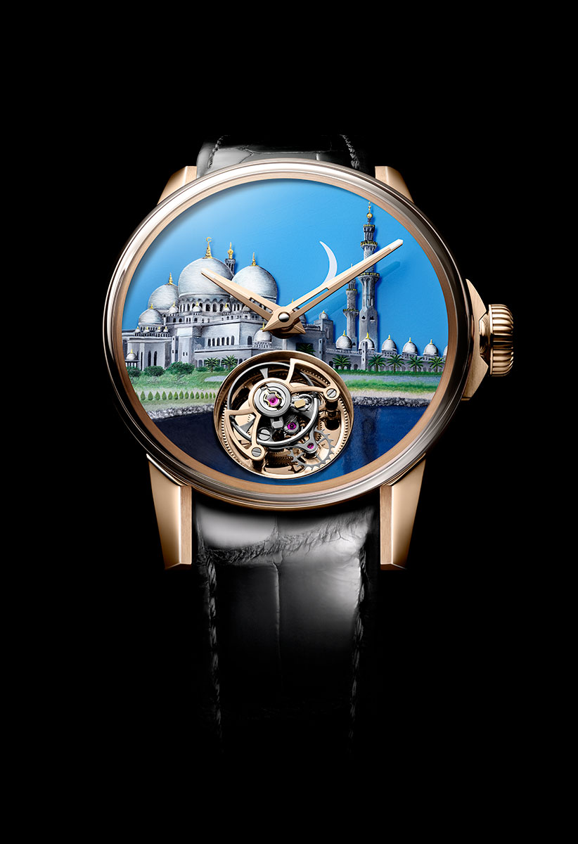 Abu Dhabi - Unique timepiece by Louis Moinet - 18K Red gold