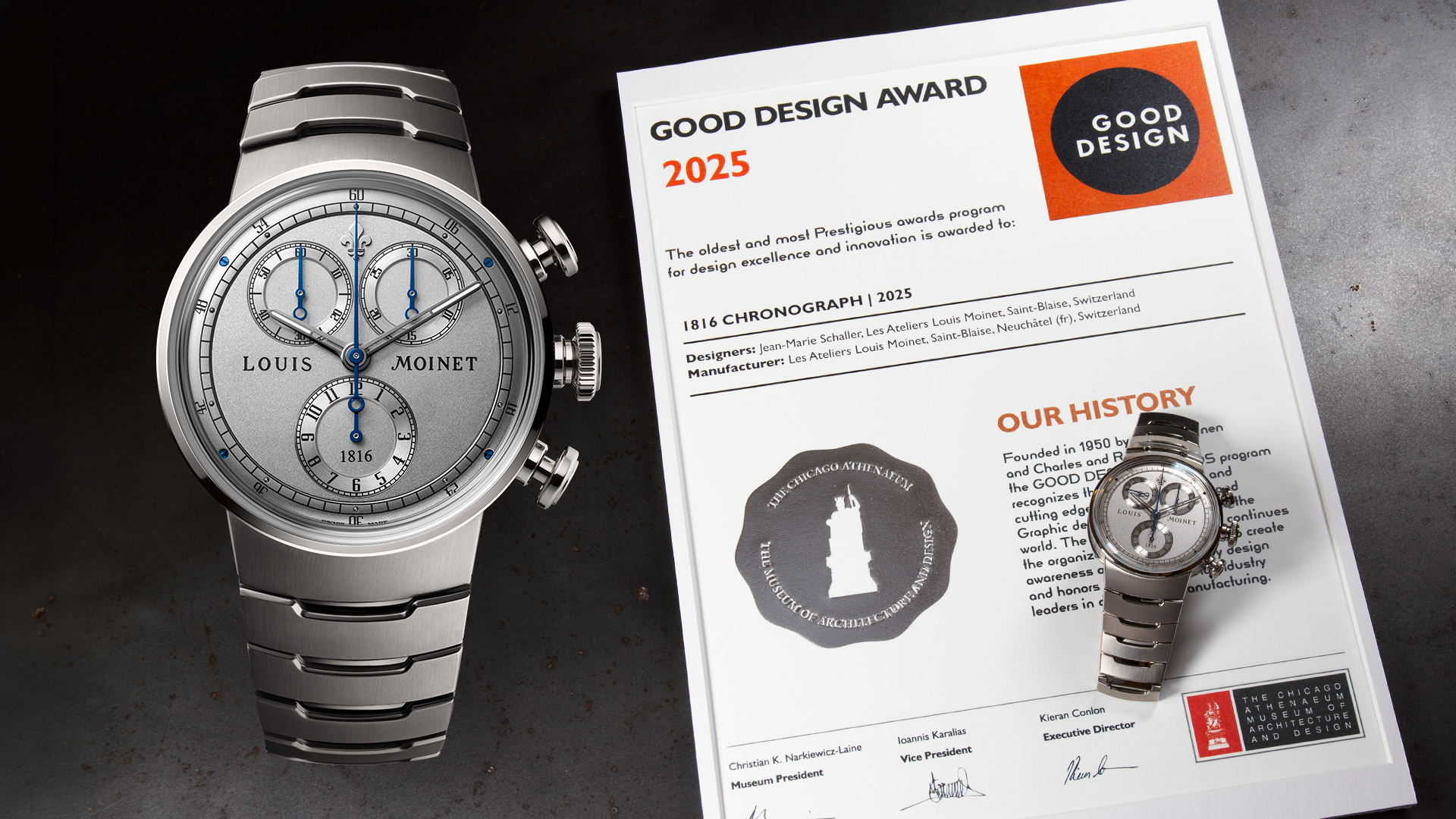 Good Design Award 2025 - Louis Moinet